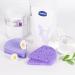 Compressed Flower-Shaped Facial Sponges | Exfoliating Cleaning Sponge for Beauticians (Triangles | Purple) - International Shipping - Buy Online on GoSupps.com