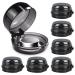 6 pieces of stove protection grille stove child lock waterproof and ol resistant stove button child locking child safety stove rotary knobs high temperature resistance stove protection children oven protection baby