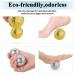 12PC Acupressure Ball Set - Finger & Wrist Massage Rings for Stress Relief & Circulation | Igelball Massage with Tiger Clips - Buy Online on GoSupps.com