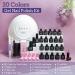 JODSONE 20 Colors Gel Nail Polish Kit with U V Light Base Top Matte Coat High Shine Vibrant Nail Gel Equipped with Manicure Tools - Buy Online on GoSupps.com