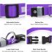 Luminous USB-C LED Dog Collar - Waterproof Adjustable Light with 7 Colors for Small & Medium Dogs (48-60cm) | Lila - Buy Online on GoSupps.com