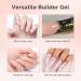 MelodySusie Builder Nail Clear Base Gel - Thickening Soak Off UV Gel for Nail Art Design | Ideal Gift for Women - Buy Online on GoSupps.com