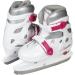 American Athletic Shoe Girl's Party Adjustable Figure Skates - Youth Small/Size 10-13 White - Buy Online on GoSupps.com