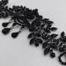 Nereida's Secret Bridal Rhinestone Headband - Gothic Black - Wedding Flapper Hair Accessory - Buy Online on GoSupps.com
