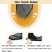 Diabetic Slippers for Swollen Feet - Adjustable & Comfortable for Elderly Women (Size 8) - Black - Buy Online on GoSupps.com