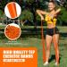 Non-Latex Resistance Bands Set - 1.5m Orange/Green/Blue - For Physical Therapy, Strength Training, Yoga, Pilates - Home Workout Bands with Different Strengths - Buy Online on GoSupps.com