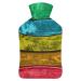 Hot Water Bottle With Lid Wooden Boards Rubber Hot Water Bag For Pain Relief Cramps Foot Warmer Hot And Cold Therapy