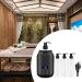 Ysyqkn Deluxe Electric Oil Bottle Warmer for Relaxation black - Buy Online on GoSupps.com