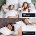Adjustable Anti Snoring Chin Strap for Men and Women - Stop Snoring with Comfortable Breathable Design (Black) - Buy Online on GoSupps.com