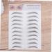 2pcs 3d Eyebrow Stickers Makeup Tools Make up Kit Imitation Eyebrow Transfer Stickers Cosmetic 6d - Buy Online on GoSupps.com