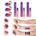 Long-Lasting Waterproof Peel Off Lip Stain | 3 Colors Matte Liquid Lipstick & Nude Lip Gloss | Non-Stick Cup Lip Makeup - Buy Online on GoSupps.com