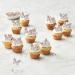 48 Piece Alegre Butterflies Cupcake Topper - Edible Tortendeco Decorations for Birthday Cakes - Black & White Butterfly Muffin Decor - Buy Online on GoSupps.com