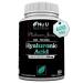 Hyaluronic Acid Supplement 600mg (500-700 KDA) - 90 High Strength Vegan Capsules - 3 Month Supply - Highly Bioavailable - Natural Skin Hair and Joint Supplement for Men and Women - Non GMO