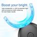 Teeth Whitening Light - 32 LED Red & Blue Intelligent System for Home Stain Removal - USB Accelerator (Black - Buy Online on GoSupps.com