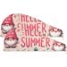 Hello Summer Gnomes Hair Towel 2 Pack - Super Absorbent Quick Dry Hair Turbans for Women & Girls - Buy Online on GoSupps.com