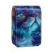 Outdoor Cat Makeup Lipstick Case Portable Lipstick Organizer with Mirror Ladies Mini Makeup Bag Holds up to 3 Lipsticks