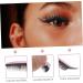 DOITOOL 4 Pairs False Eyelashes Eye Makeup Sticker Stickers Pink Duct Tape Waterproof Eyeliner Decal Blush 4x1.5cm Pink - Buy Online on GoSupps.com