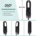 Fecihor 36 Boho Curly Ends Lace Front Braided Wig for Black Women | Knotless Cornrow Box Braids with Baby Hair - Synthetic Black Wig - Buy Online on GoSupps.com