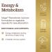 Solgar Pantothenic Acid 550 mg | 100 Vegan Capsules for Energy & Metabolism - Buy Online on GoSupps.com