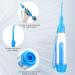 Patelai Tonsil Stone Remover Kit | Manual Pump Irrigator LED Tonsil Stone Tool & Stainless Steel Removal Tools Eliminate Bad Breath (Blue - Buy Online on GoSupps.com