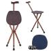 Walking Stick with Seat for Men 136kg Capacity LINGTHIN Large Seat Board Height Adjustable Foldable Walking Cane with Seat Cane and Stool Dual-use for Elderly Men Disabled and Convalescent People.