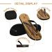 Mnsruu Vintage Rose Print Flip Flops | Stylish Hotel Spa & Travel Footwear - Shop Now! - Buy Online on GoSupps.com