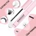 Qiveaory 2Pcs Lash Remover for Lash Extension Cluster Lash Glue Remover Individual Eyelashes Gentle Eye Removal for False Lashes Eyelash Extension Adhesive Remover Self Use at Home - Buy Online on GoSupps.com