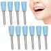 Sonew 10 Pieces Silicone Rotary Burr Set - Dental Grinder Drill Burrs Polishing & Drilling Tools (Cup Shape - Blue) | Worldwide Shipping - Buy Online on GoSupps.com