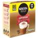 Nescaf Gold Cappuccino Sachets 12 Cups (Pack of 1) & Gold Cappuccino Unsweetened Taste Coffee Pack of 8 - Buy Online on GoSupps.com