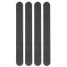 BStXQTY 4-piece shape polishing rod polishing rods for grinding details standard set double-sided sandpaper strip for 3D printing models accessories for wood loop tools for model building