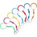 Get Out! 7pc Colorful Gymnastic Rings - Ninja Line Attachment for Swing Set and Jungle Gym - Buy Online on GoSupps.com