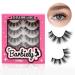 Premium Synthetic Lashes Fake Eyelashes Natural Look Vegan Silk Mink Super Thin Soft Flexible Band False Eyelashes Flare Wispy Lash SD05