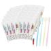 disposable toothbrush delicate toothbrush bulk toothbrush in bulk 4 colors individually packaged bulk toothbrush and toothpaste sets are suitable use at hotel home travel camping (60 pieces)