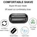 Fegtrty 2X 53B Shaver Foil & Cutter - Compatible with Series 5 Models 5020S 5018S 5050Cs 6020S 6075Cc 6072Cc | International Shipping Available - Buy Online on GoSupps.com