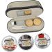 Buy BUIFULSIC Double-Use Travel Glasses Case & Contact Lens Container - Compact 15.8x7.4cm Metal Case for Sunglasses & Lenses - Ideal for International Shipping - Buy Online on GoSupps.com
