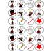 PRECUT 24 Magician Boy Theme Edible Cupcake Toppers - Premium Thickness SWEETENED VANILLA - Stand Up Disc Wafer Cake Decorations - Buy Online on GoSupps.com