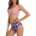 Watch Cheap Men's Family Pieces Two and Swimwear Bikini Mother Matching Swimsuit Girls Daughter Swimwear Set Hamburg T-Shirt M Pink - Buy Online on GoSupps.com
