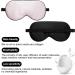 SOBONNY 100% Natural Silk Sleep Mask - Relieve Eye Fatigue, Breathable Mulberry Silk, Pink - Buy Online on GoSupps.com