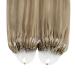 UGEAT Microring Extensions | Real Human Hair Goldblond Highlight Extensions | 35cm 50g #16/22 Remy Hair - Buy Online on GoSupps.com