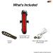 Cygolite Hotrod 90 Lumen Bike Tail Light | USB Rechargeable | 6 Night & Daytime Modes | Wide Glowing LEDs - Buy Online on GoSupps.com