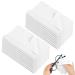 30 Pcs Microfiber Cleaning Cloths Eyeglass Cleaning Cloth 15 X 18cm Microfibre Glasses Cleaning Cloths for Glasses Screens Tablets Tv Screens Cameras and More (White)