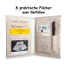 Pundus Premium Beige Mutterpass Cover - Stylish Organizer for Pregnancy Documents & Ultrasound Photos | Perfect Gift for Moms-to-Be - Buy Online on GoSupps.com