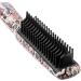 Calista Triangl Pro Heated Detailer Brush | Anti-Frizz Heat Styling Brush with Ionic Technology | 5 Heat Settings | 11" Snakeskin - Professional Hair Tool for Smooth Burn-Free Styling - Buy Online on GoSupps.com
