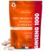 GINSENG RED PREMIUM I Best Combination Mineral Vitamins: Root (150mg) Panax Leaf Asian Ginseng (40mg) Vitamins B5 B6 B9 100% AR I Anti-FATIGUE Food Supplement I France