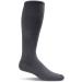Suckwell women compression stockings travel stockings SW1W compression class 1 (15 - 20 mmHg) the therapeutic knee socks promote the blood circulation and bende and tires in front of S -M black