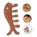 Healeved 5-St Fish-Shaped Ergonomic Massage Comb - Portable Acupuncture Tool for Head and Scalp - Ideal Wooden Comb for Women - Buy Online on GoSupps.com
