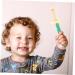 Goohochy Baby Toothbrush - Soft Silicone Tooth Cleaning Brush for Babies & Toddlers | Cheetopia Nano Material - Buy Online on GoSupps.com