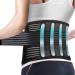 Back Support Back Brace Lumbar Support Lower Back Brace Support Belt Lightweight Breathable Lumbar Decompression Belt Posture Back Support Belt(XX-Large) XX-Large Black - Buy Online on GoSupps.com
