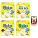Italian Gourmet E.R. Test Pack MIO Snack: 1x MIO Vanilla Milk Snack 1x MIO Milk Snack with Pear 1x MIO Snack with Cocoa Milk 1x MIO Biscuit Milk Snack + Italian Gourmet Polpa 400g