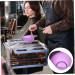 FRCOLOR 10 STK Hair Sealer Shells Professional Hair Salon Tools for Mixing & Coloring | Violet Rubber Applicator 16.5x12.2 cm - Durable & Easy to Use - Buy Online on GoSupps.com